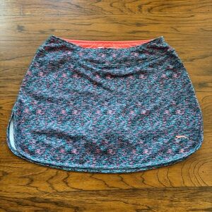 Slazenger Blue and Pink Golf Skort